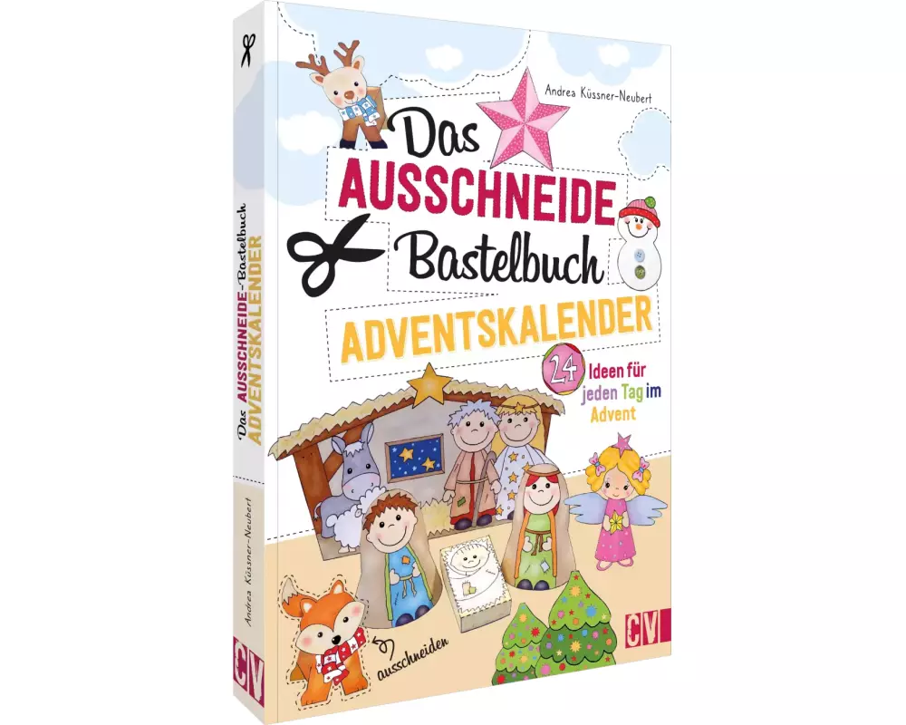 Das Ausschneide-Bastelbuch Adventskalender