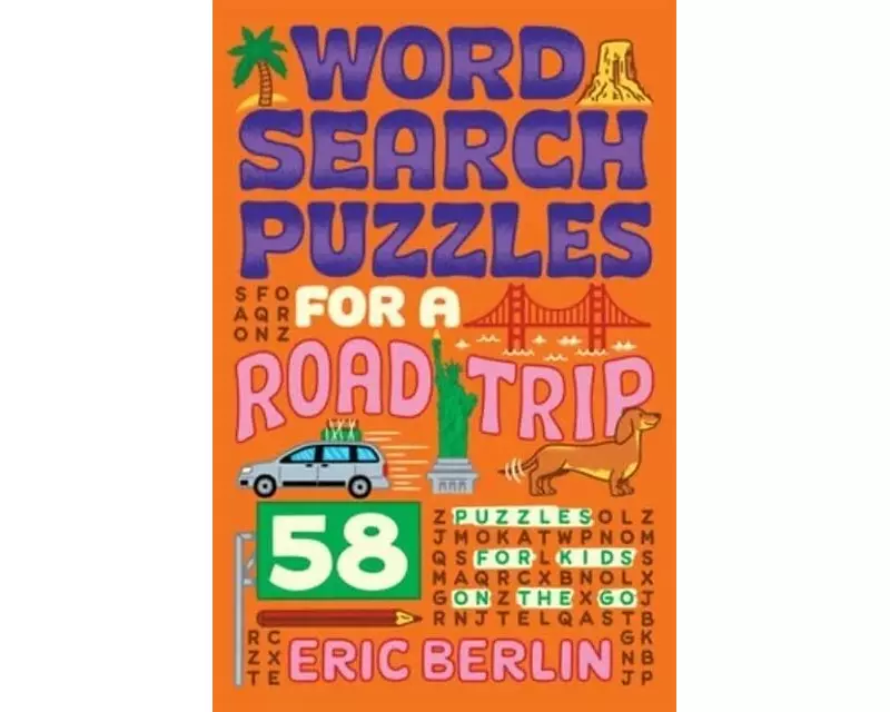Word Search Puzzles for a Road Trip