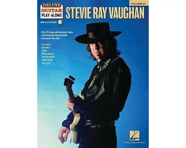 Stevie Ray Vaughan -Del. Guitar Play-Along Vol. 27