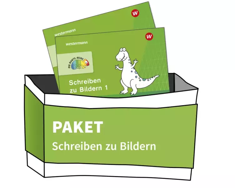 DIE BUNTE REIHE - Deutsch. Paket: Schreiben zu Bildern (2 Hefte)