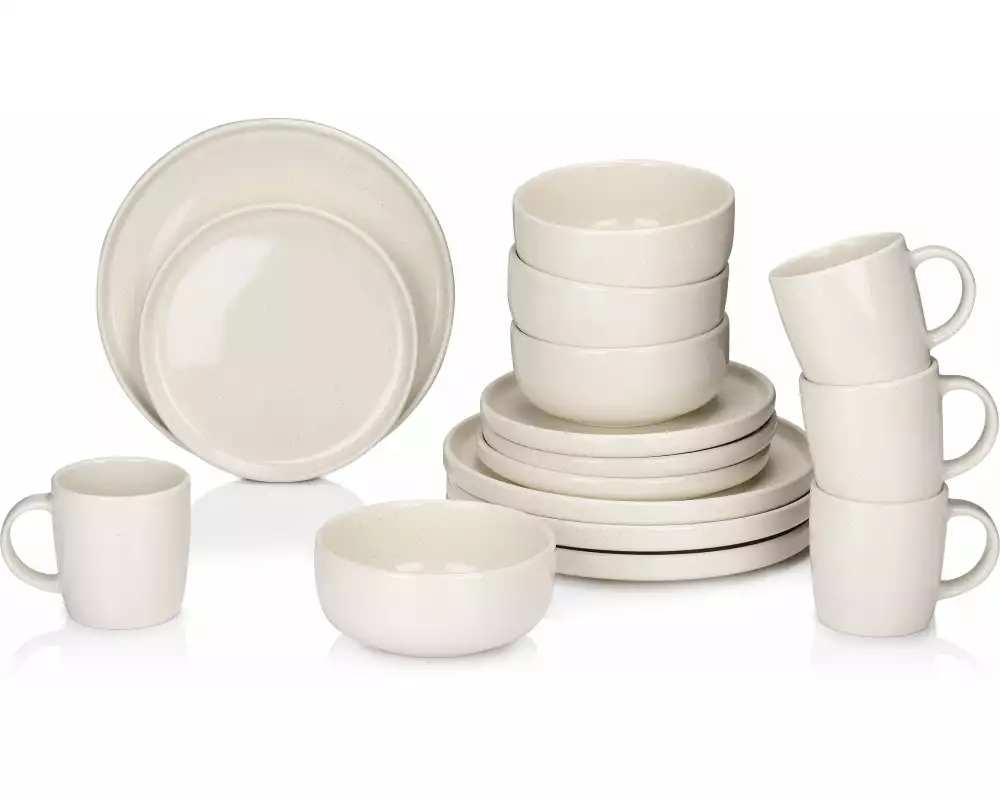 alpina Geschirrset Créme, 16-teilig