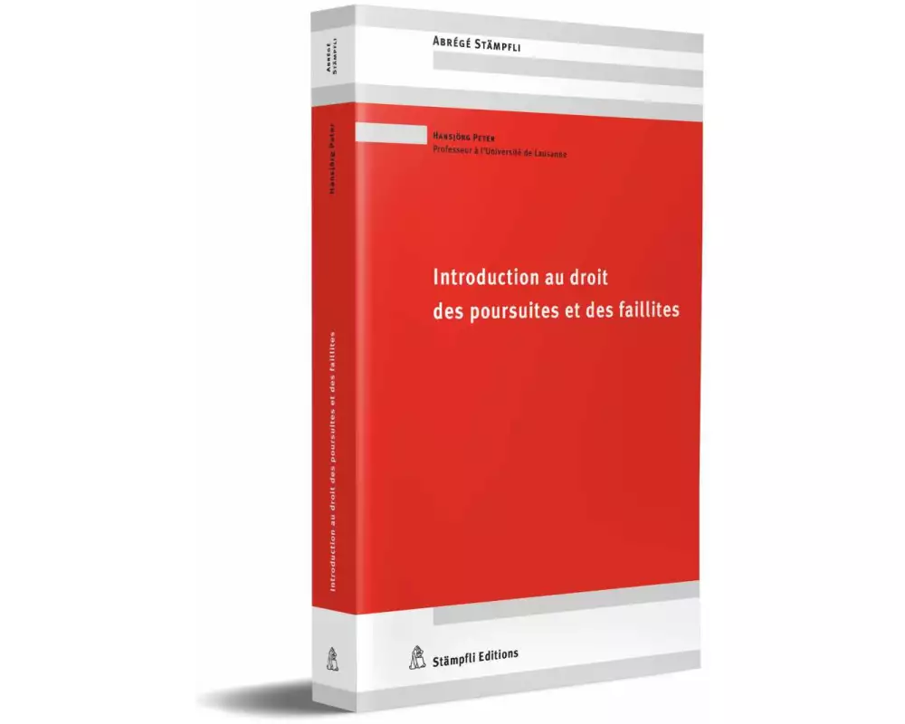 Introduction au droit des poursuites et des faillites