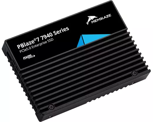Memblaze P7940DT1536Y00 Internes Solid State Drive 15 TB U.2 PCI Express 5.0 NVMe 3D TLC