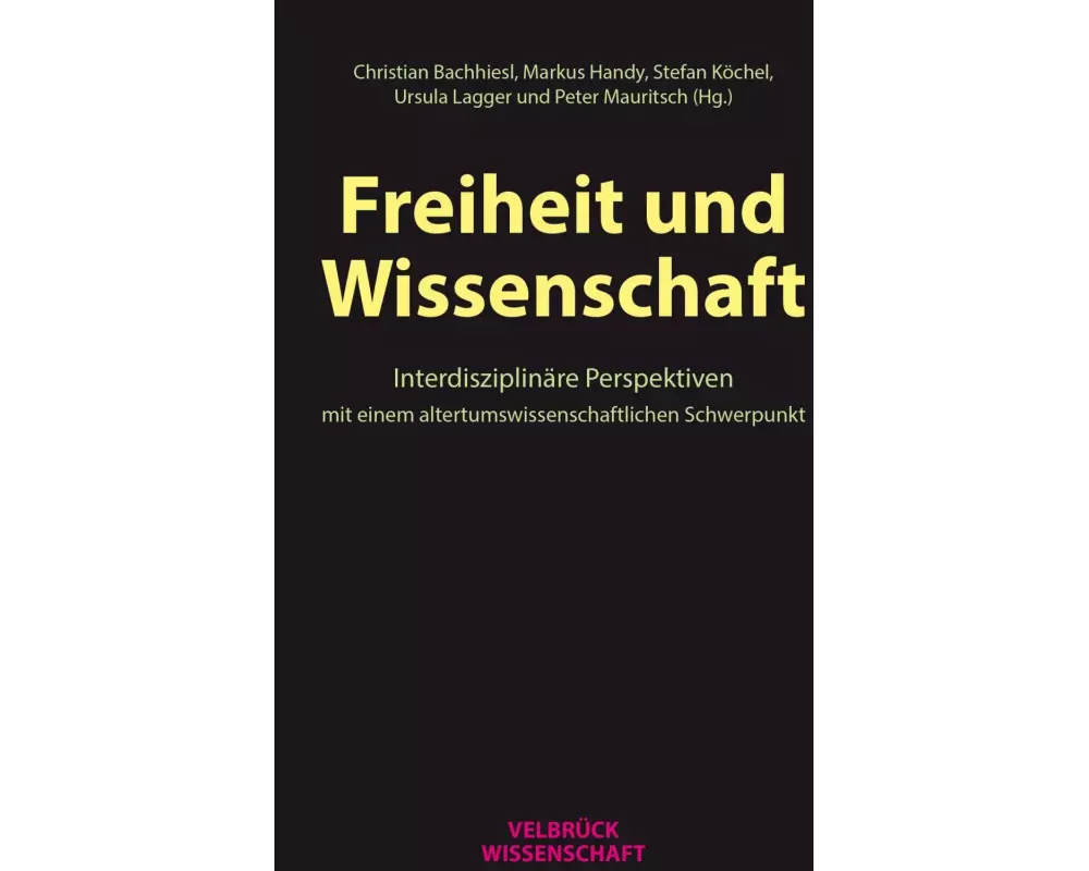 Freiheit und Wissenschaft