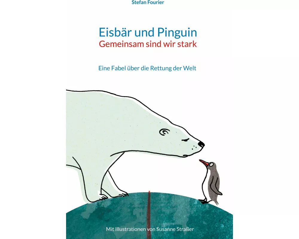 Eisbär und Pinguin