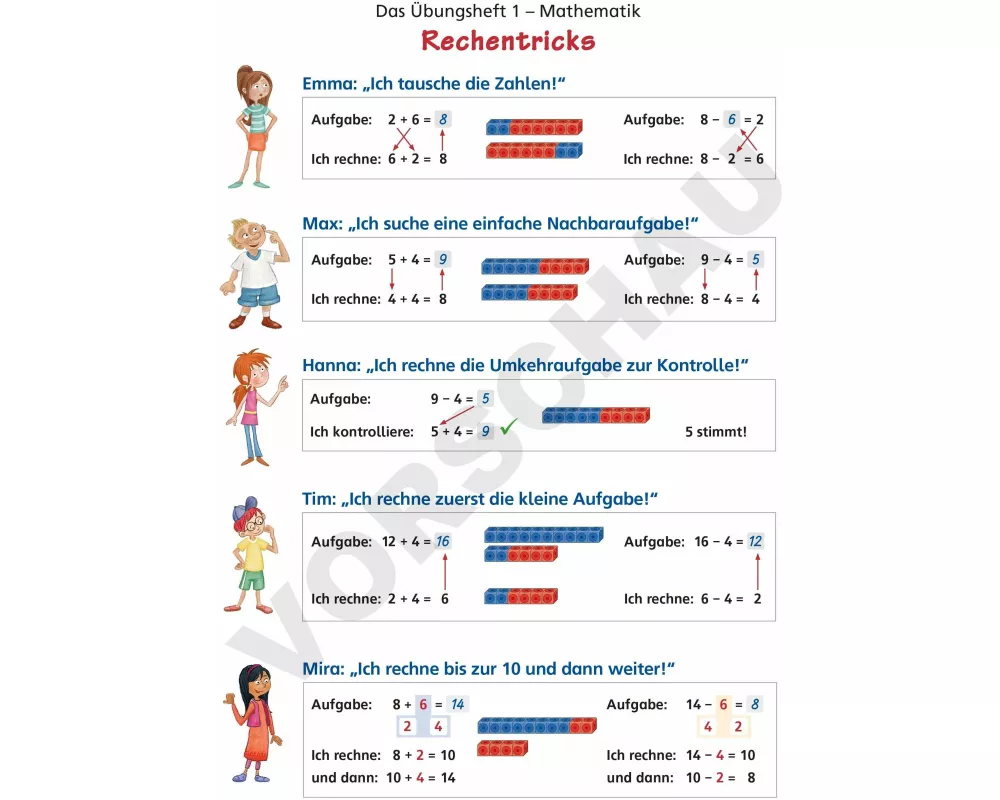 Das Übungsheft Mathematik 1 - Poster