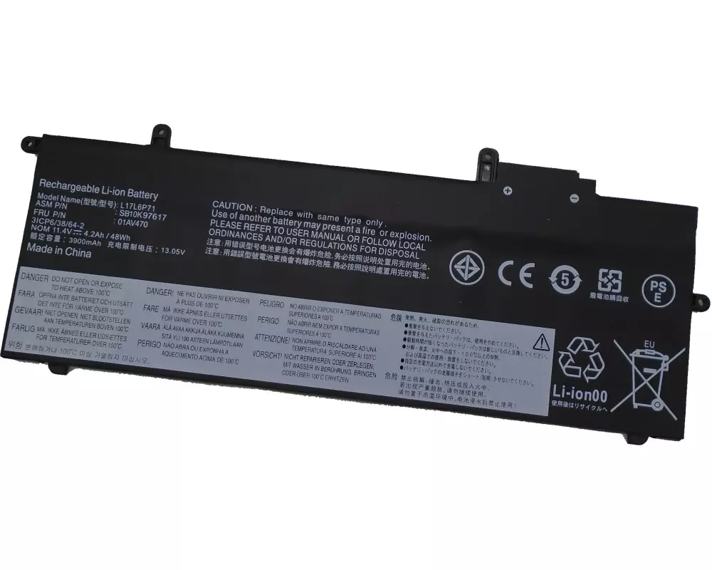 Vistaport Akku für Lenovo Thinkpad X280/A285