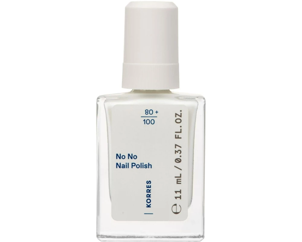 KORRES No No Nail Polish Milky White 2