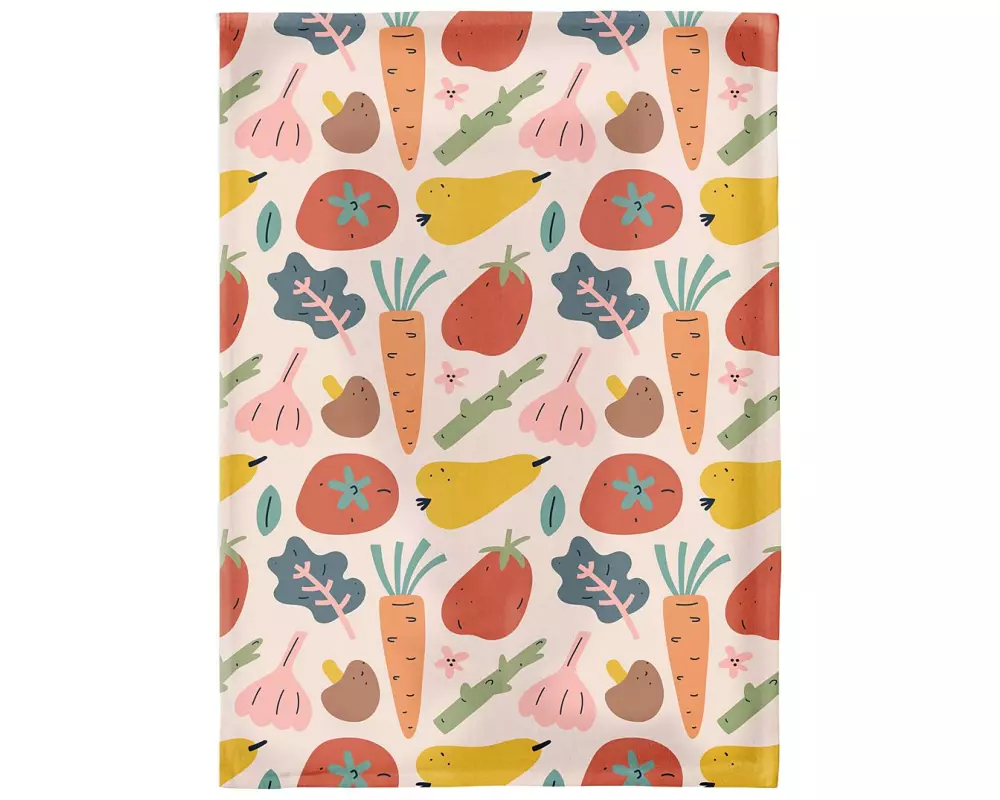 Chic Mic Geschirrtuch Veggies 50 x 70 cm