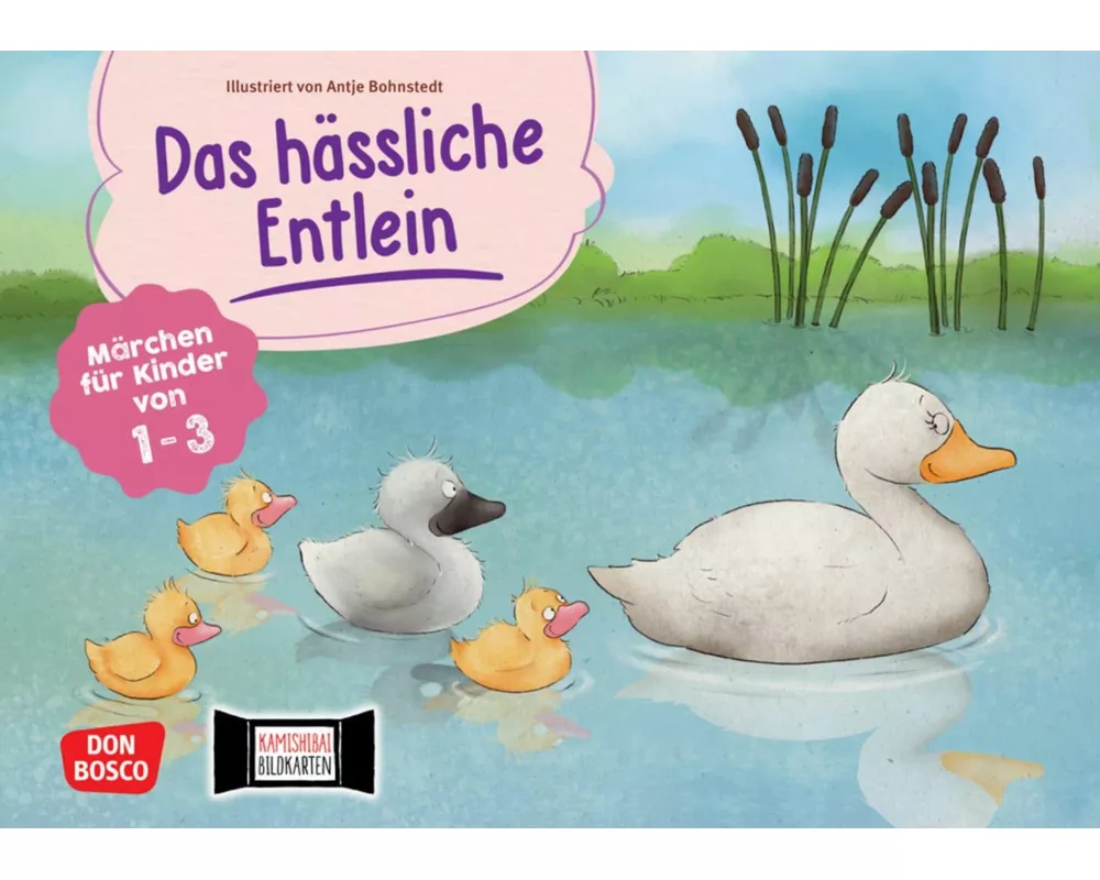 Das hässliche Entlein. Kamishibai Bildkartenset