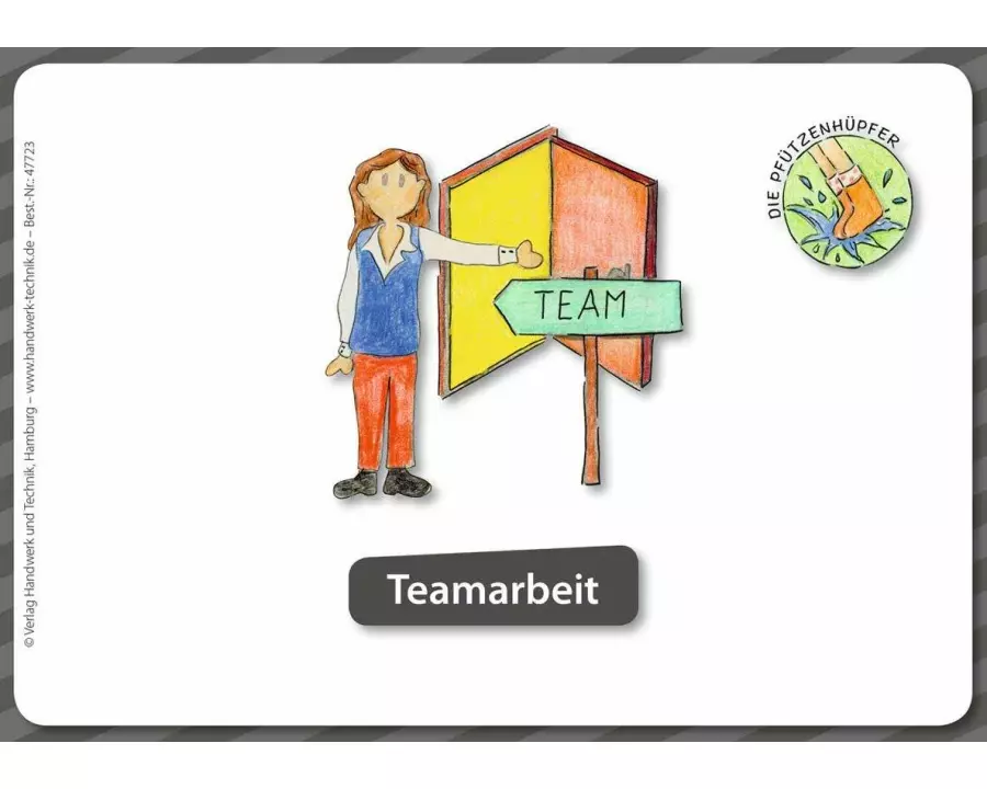 Kartenset Kita - Die Pfützenhüpfer