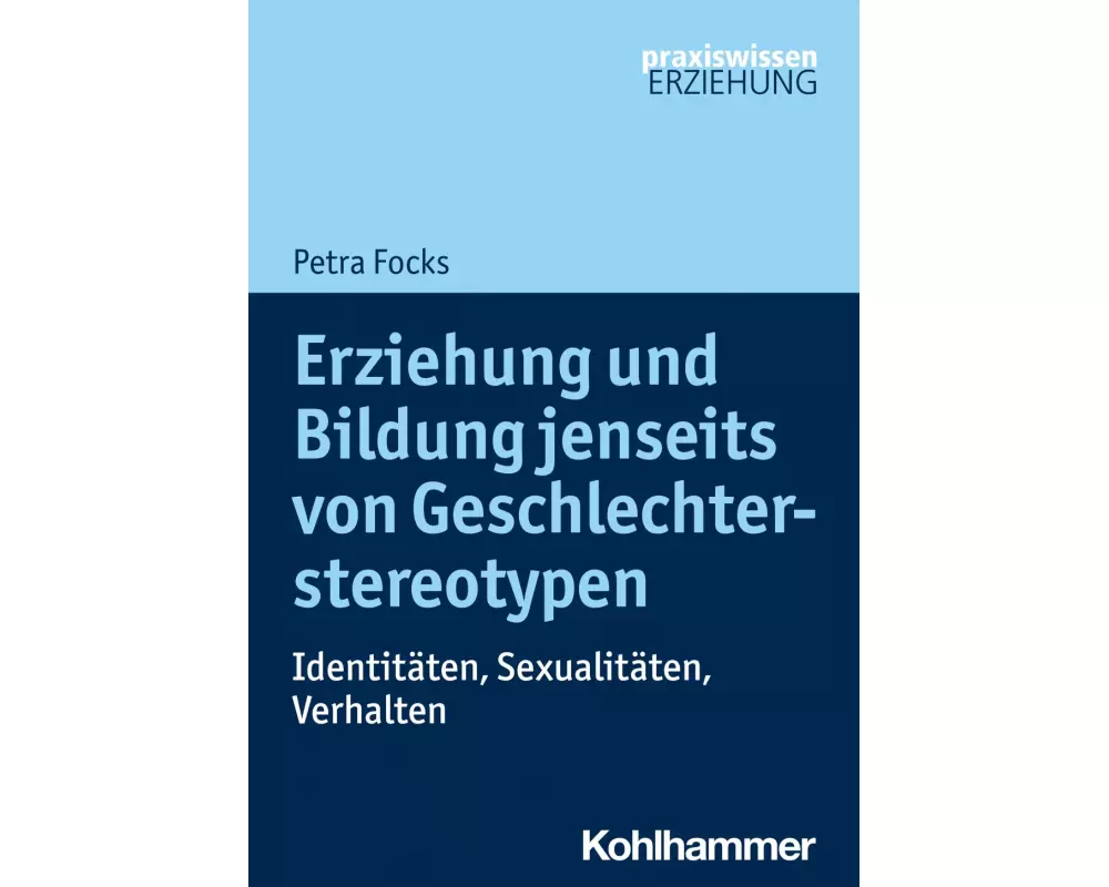 Erziehung und Bildung jenseits von Geschlechterstereotypen