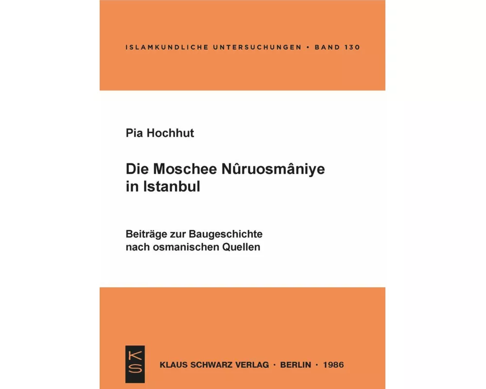 Die Moschee Nuruosmânîye in Istanbul