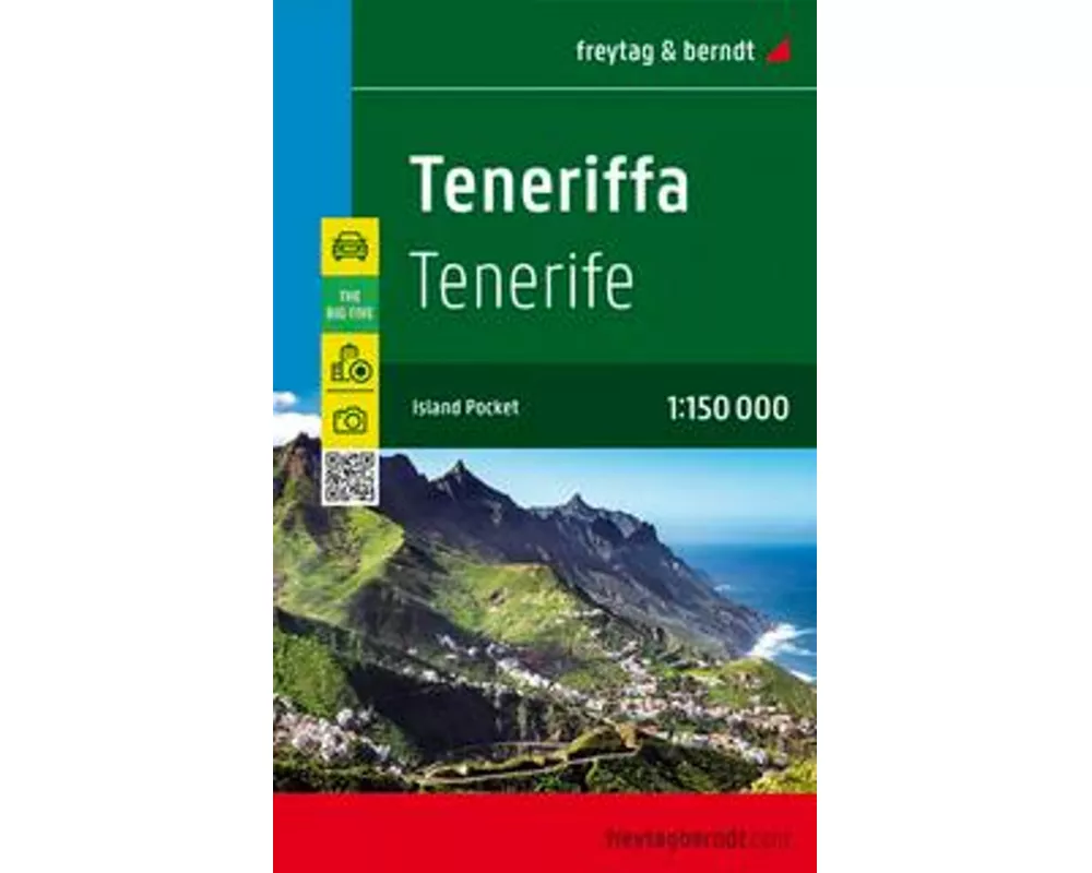 Teneriffa, Straßenkarte 1:150.000, freytag & berndt
