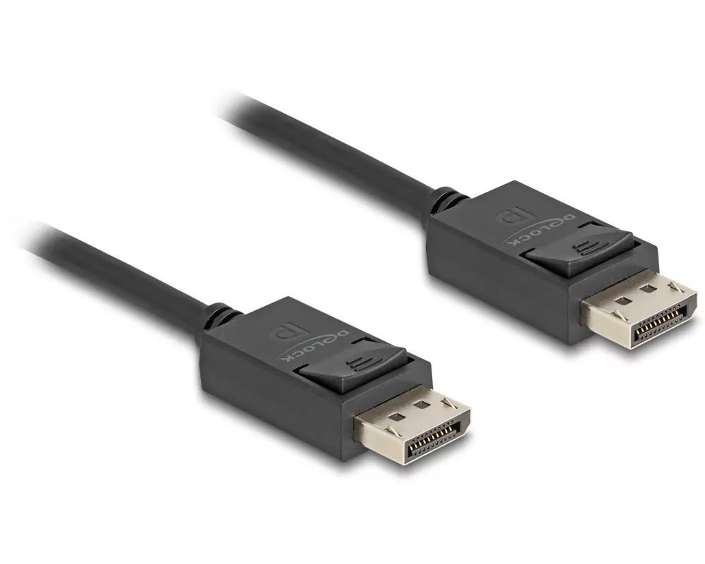 Delock Kabel 16K 60 Hz 80 Gbps DisplayPort - DisplayPort, 1 m