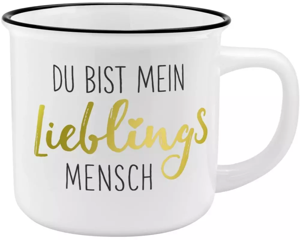 Sheepworld Universaltasse Du bist mein Lieblingsmensch 350 ml , 1 Stück