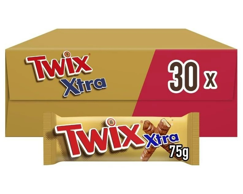 Twix Riegel Xtra Doppelriegel 30 x 75 g