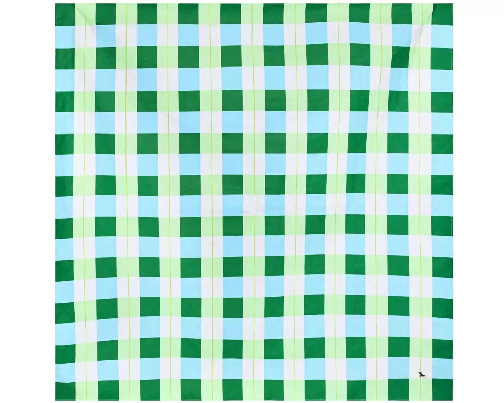 Dock & Bay Picknickdecke Apple Tart 240 x 170 cm, Mehrfarbig/Grün