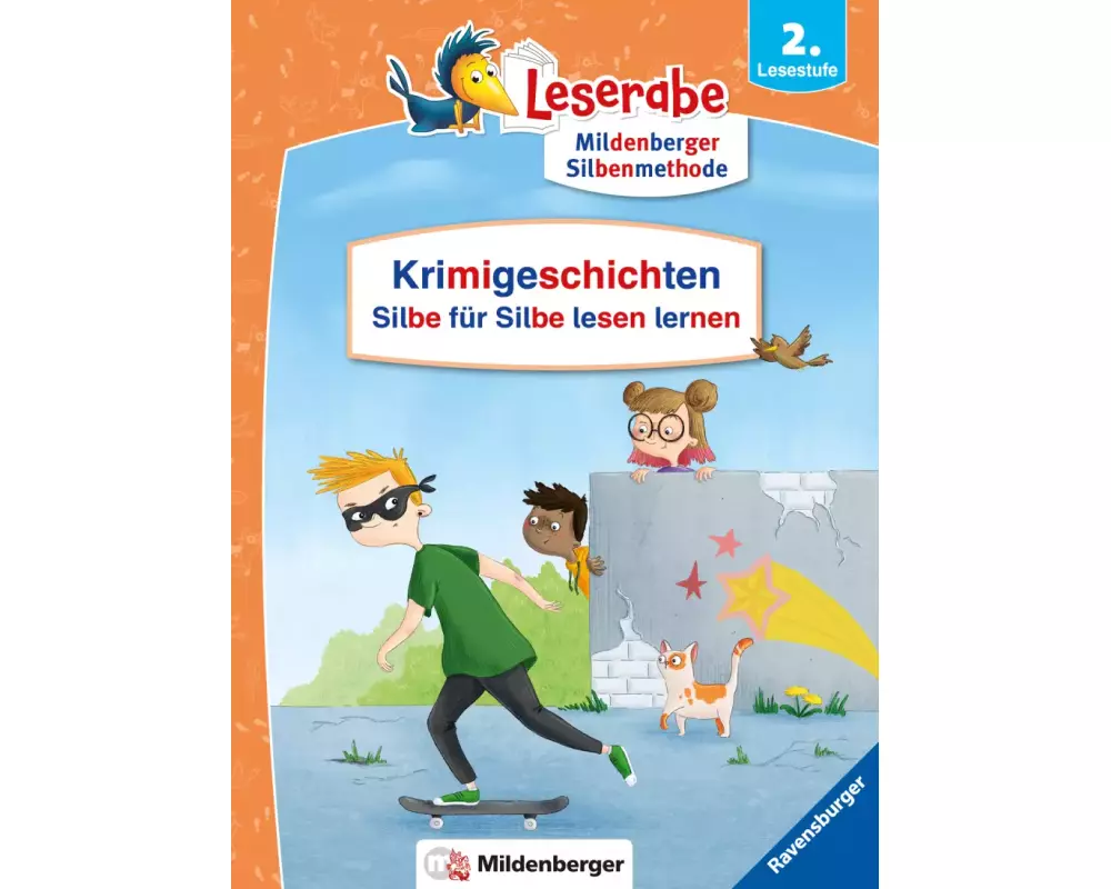 Krimigeschichten – Silbe für Silbe lesen lernen - Leserabe ab 2. Klasse - Erstlesebuch für Kinder ab 7 Jahren