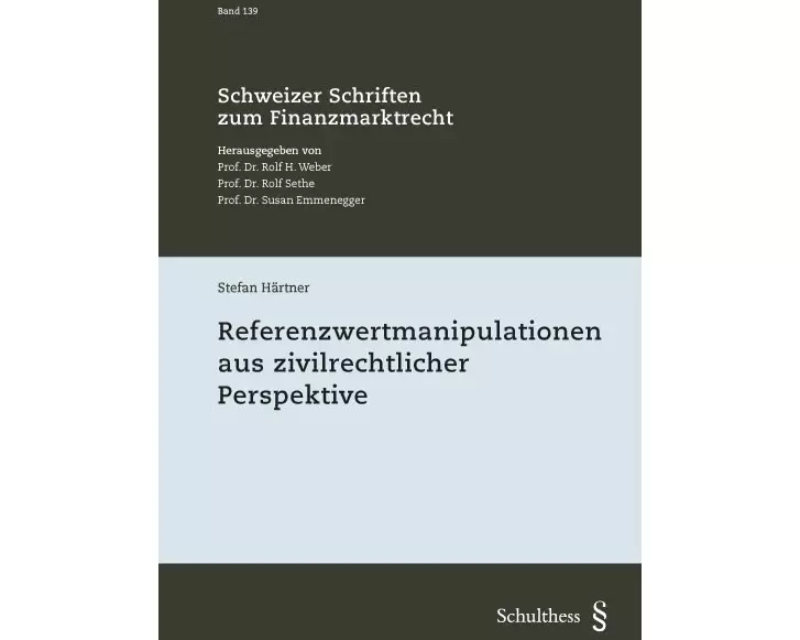 Referenzwertmanipulationen aus zivilrechtlicher Perspektive