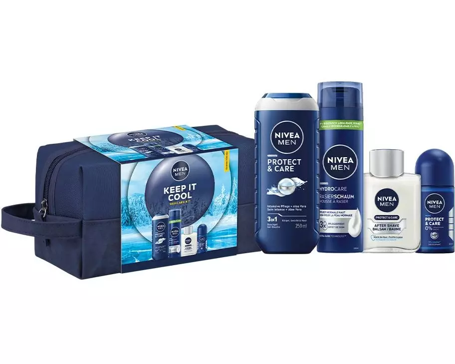 NIVEA MEN Geschenkset Keep it Cool 4-teilig