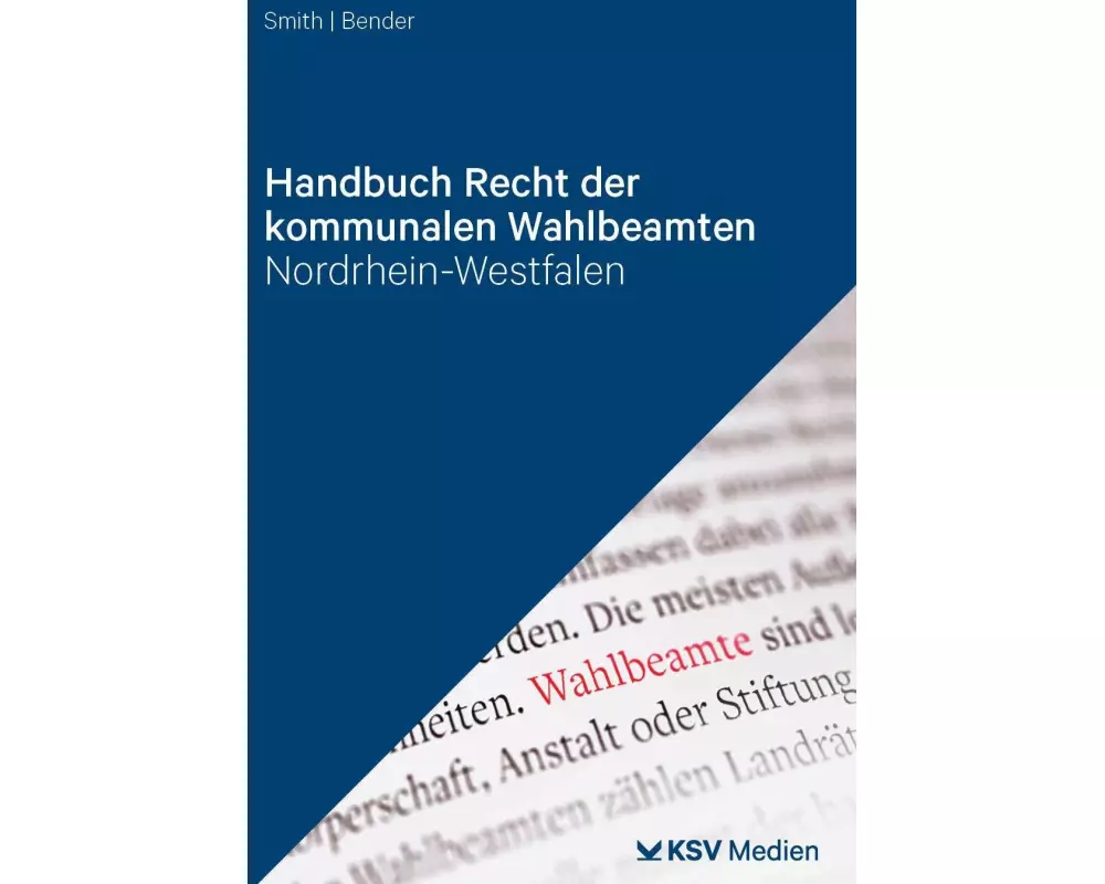 Handbuch Recht der kommunalen Wahlbeamten