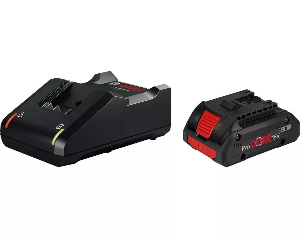 Bosch Professional Akku und Ladegerät 18 V 4.0 Ah + GAL 18 V-40