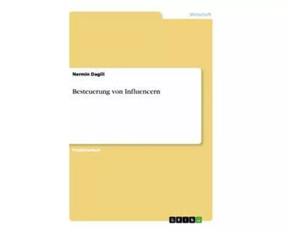 Besteuerung von Influencern
