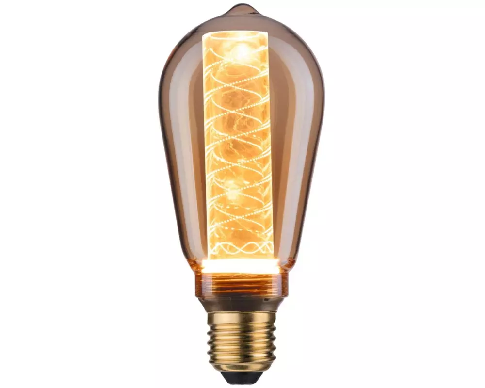 Paulmann Lampe Vintage Kolben 4 W (21 W) E27 Spiralmuster