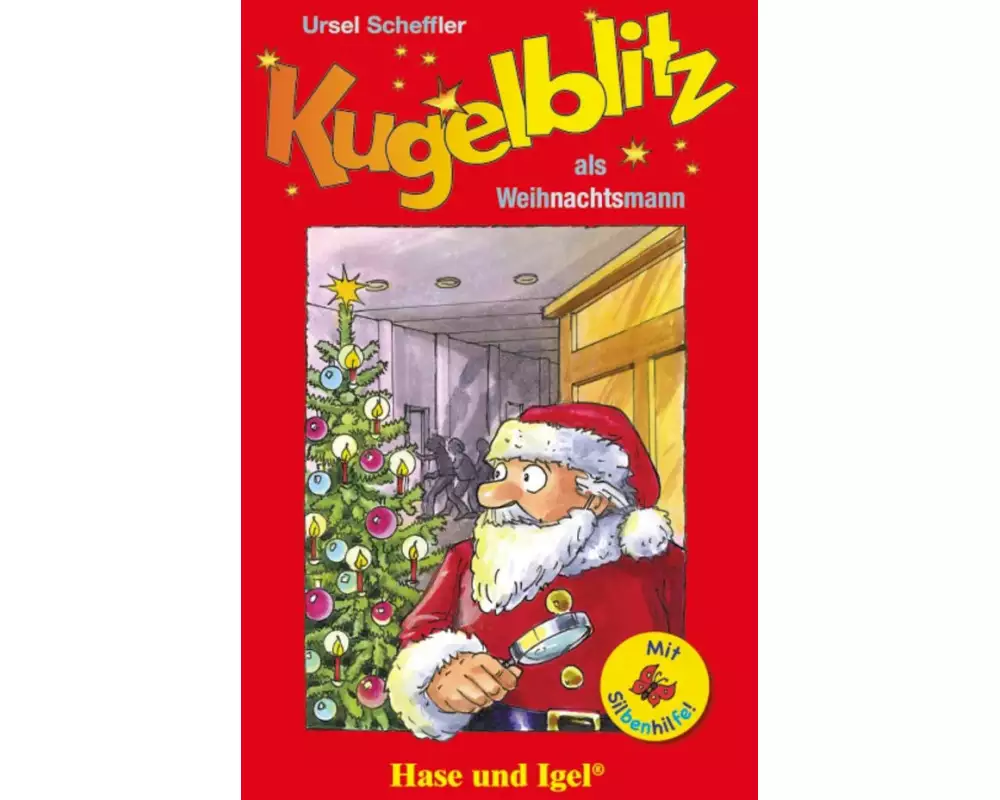 Kugelblitz als Weihnachtsmann / Silbenhilfe