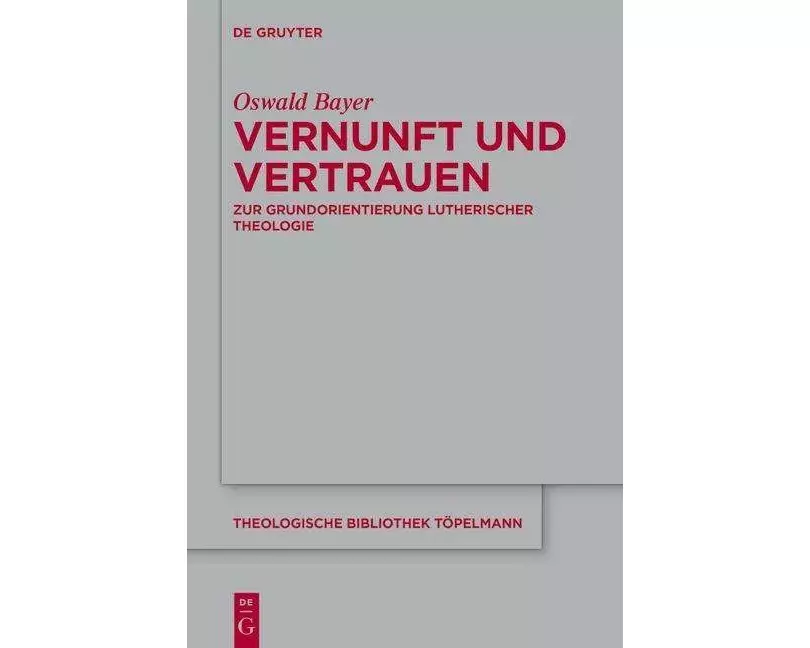 Vernunft und Vertrauen
