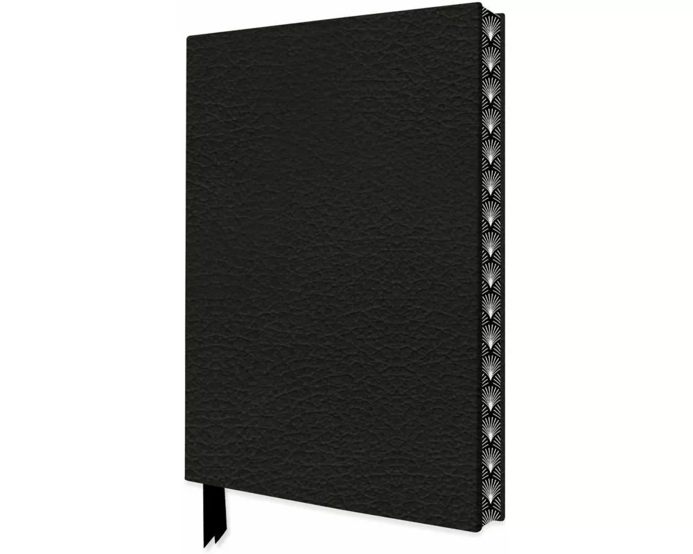 Ebony Black Artisan Pocket Journal (Flame Tree Journals)