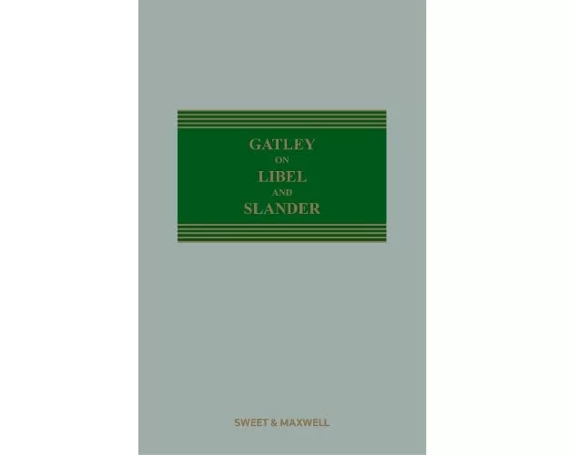 Gatley on Libel and Slander