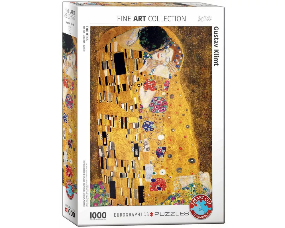 Puzzle 1000 Teile - Klimt G: The Kiss by Gustav Klimt