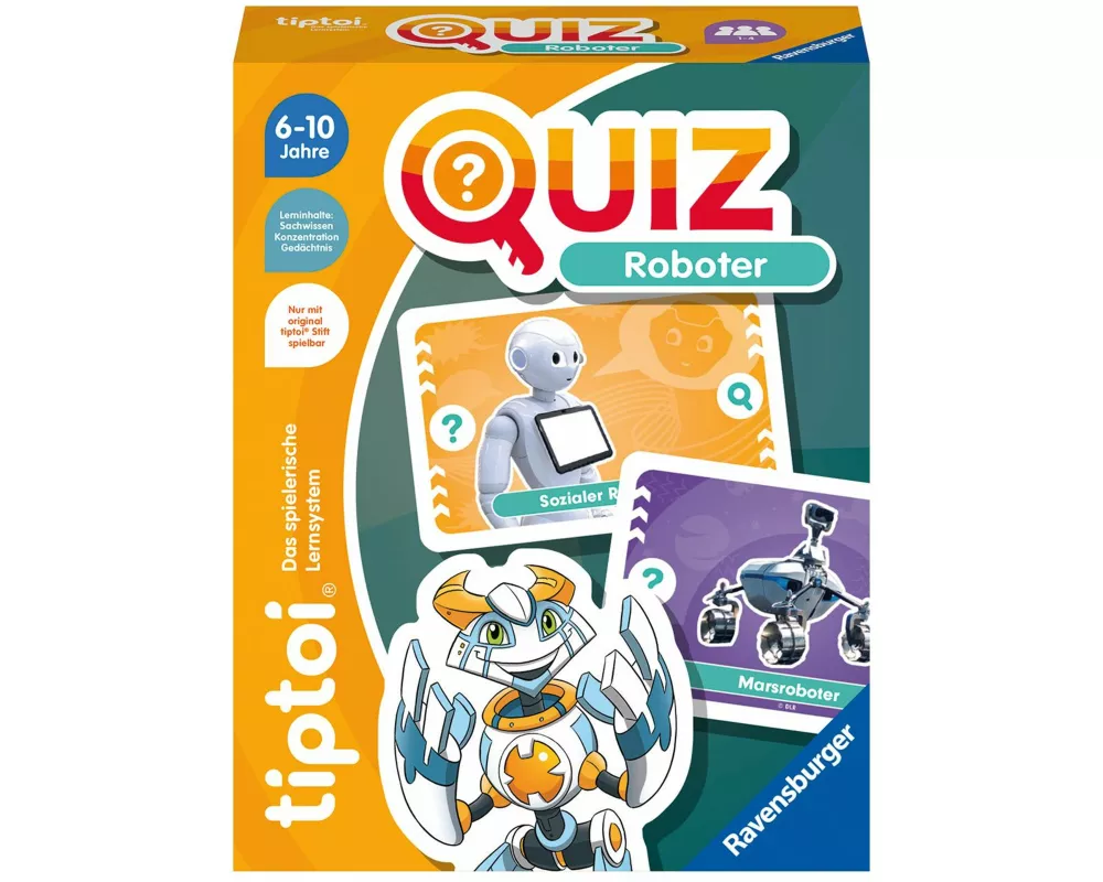 tiptoi Quiz Roboter - ab 6 Jahre