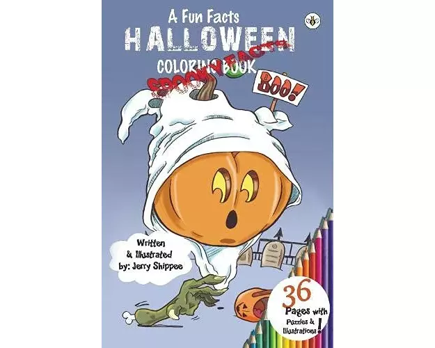 Fun Facts: Halloween Colouring Book