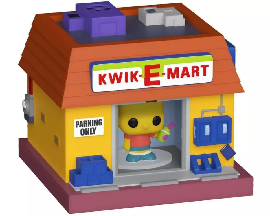 Funko Figur POP! Town Kwik-E-Mart und Bart