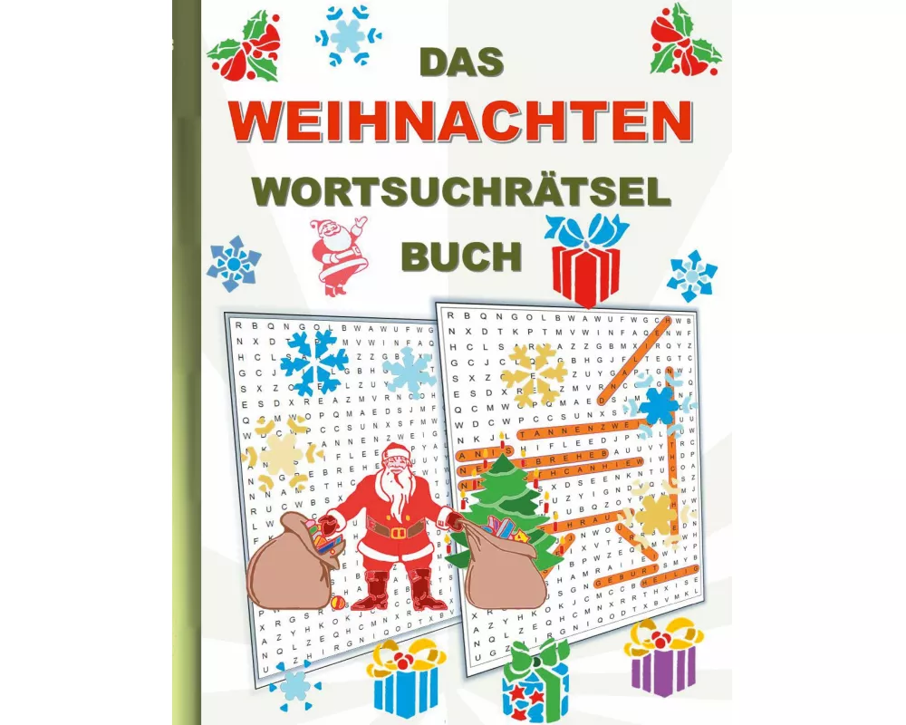 Das Weihnachten WortsuchrÄtsel Buch
