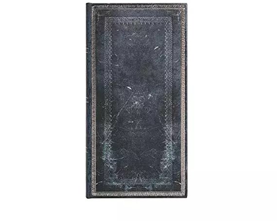 Inkblot Slim Lined Hardcover Journal, 176pg, 85GSM by Paperblanks (Old Leather Collection)