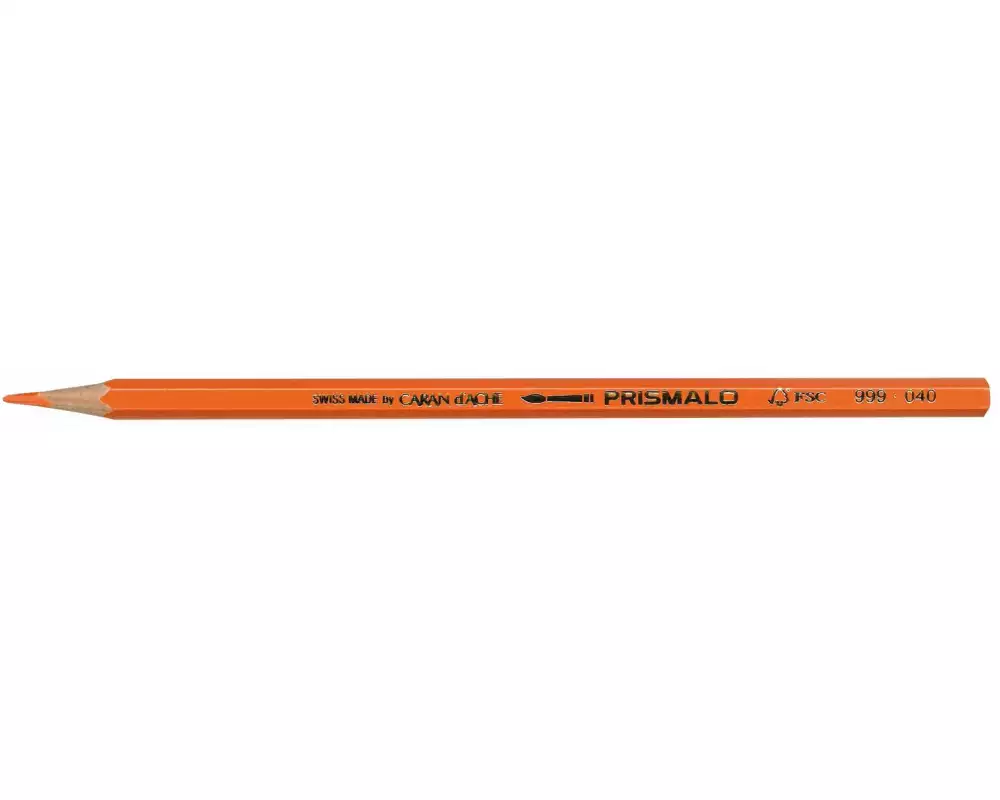 Caran d'Ache Farbstifte Prismalo 3 mm, 1 Stück, Rotgelb