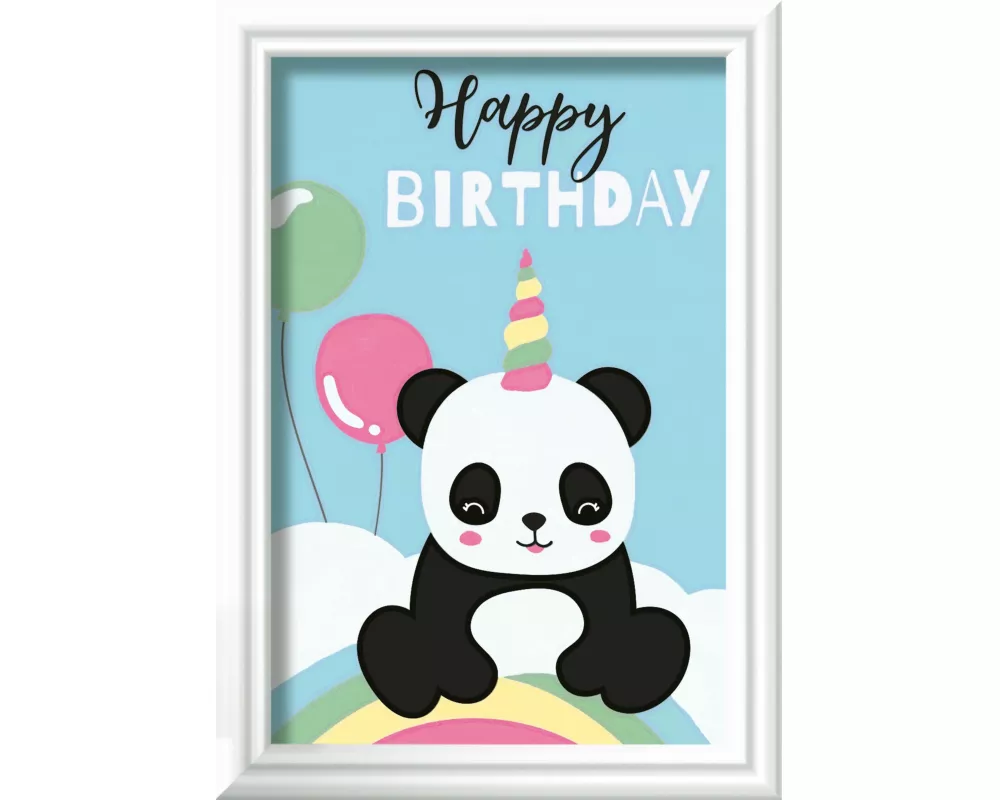 CreArt, Malen nach Zahlen Kinder - Happy Birthday