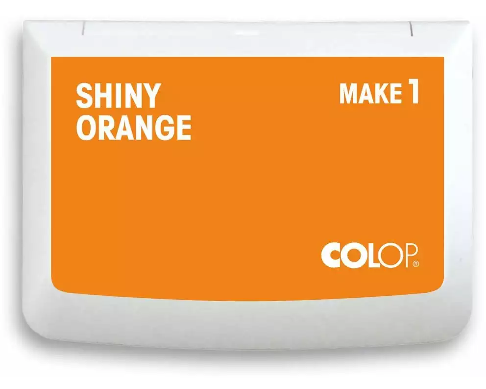 Colop Stempelkissen Make 1 Shiny Orange