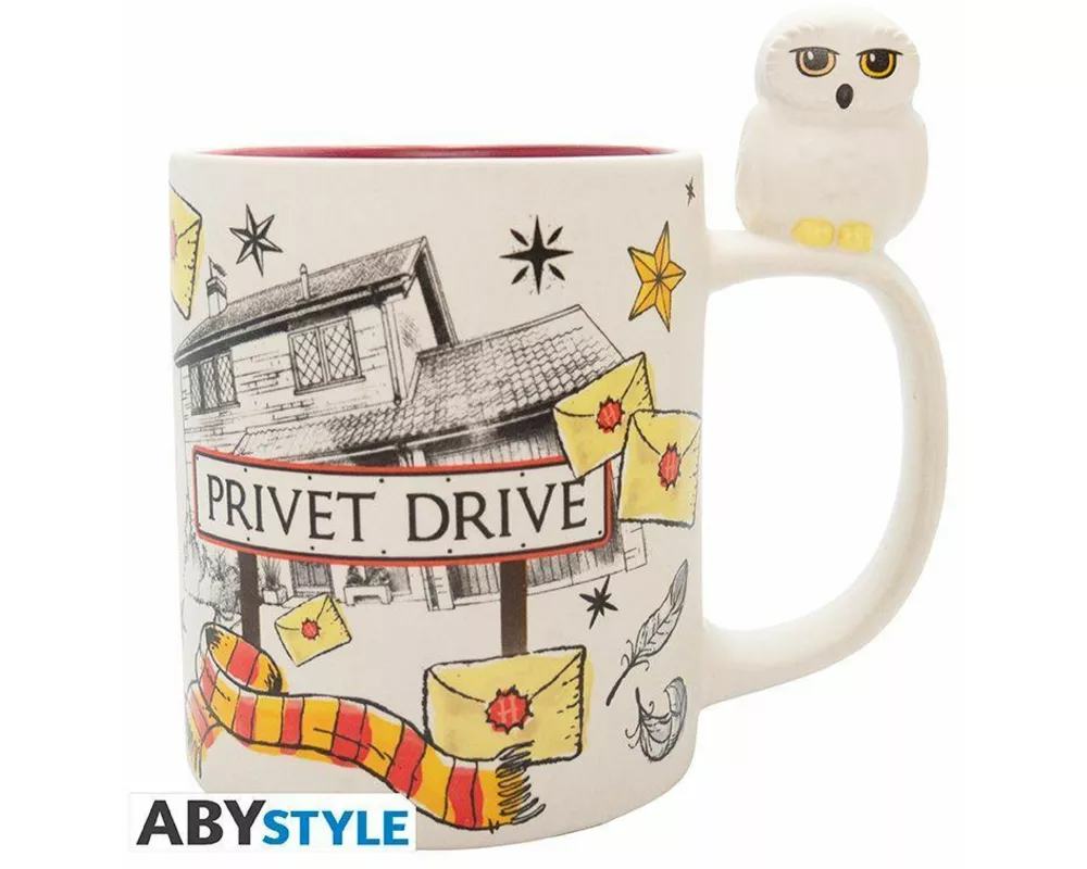 HARRY POTTER - 3D MUG Hedwig on the Handle