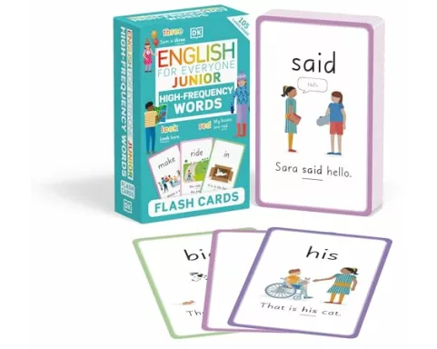 English for Everyone Junior High-Frequency Words Flash Cards