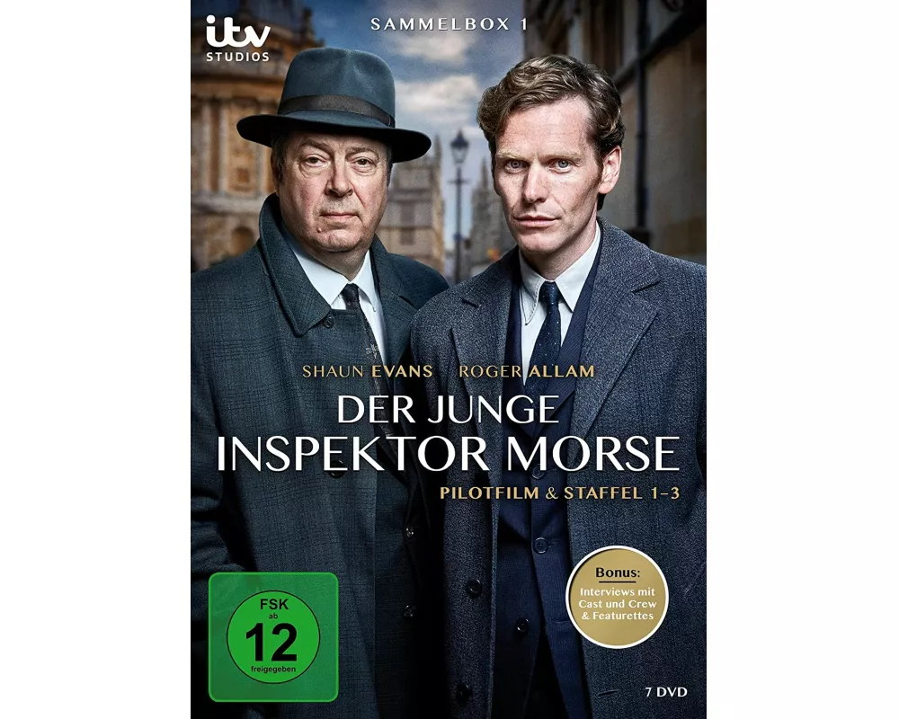 Der junge Inspektor Morse-Sammelbox 1 (1-3)