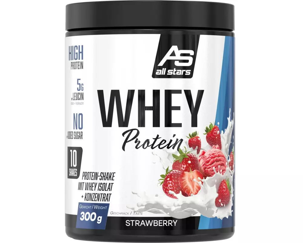 All Stars Whey Protein 100% Strawberry, 300 g