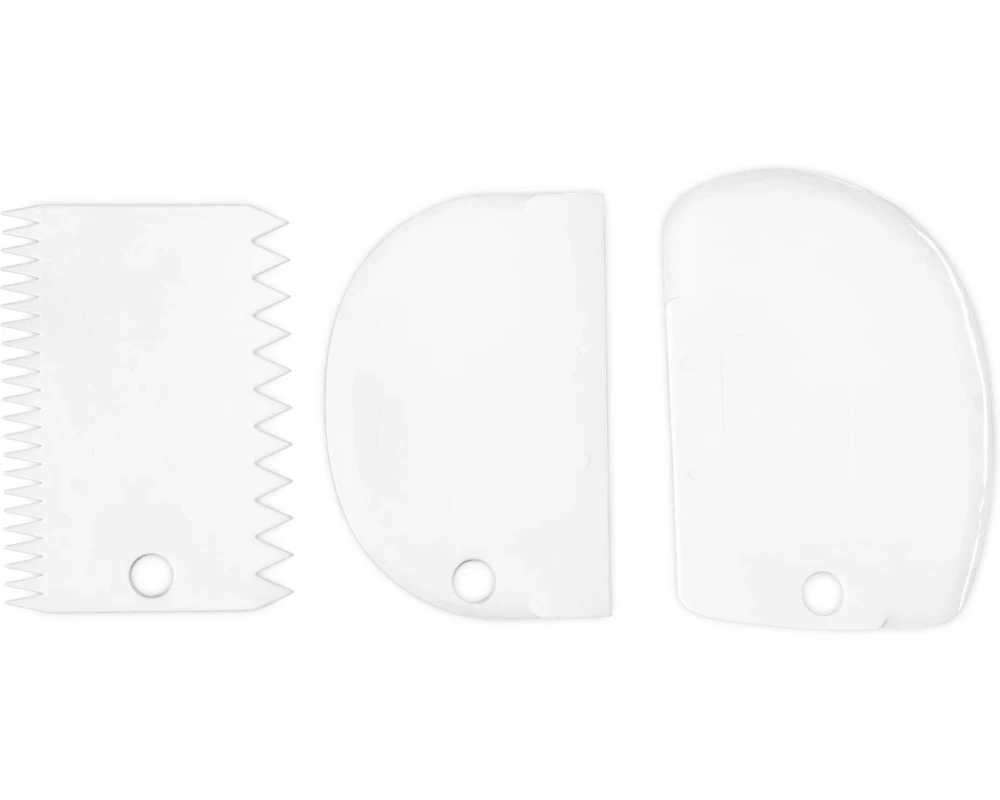 Städter Teigkarten Weiss, 3-teiliges Set