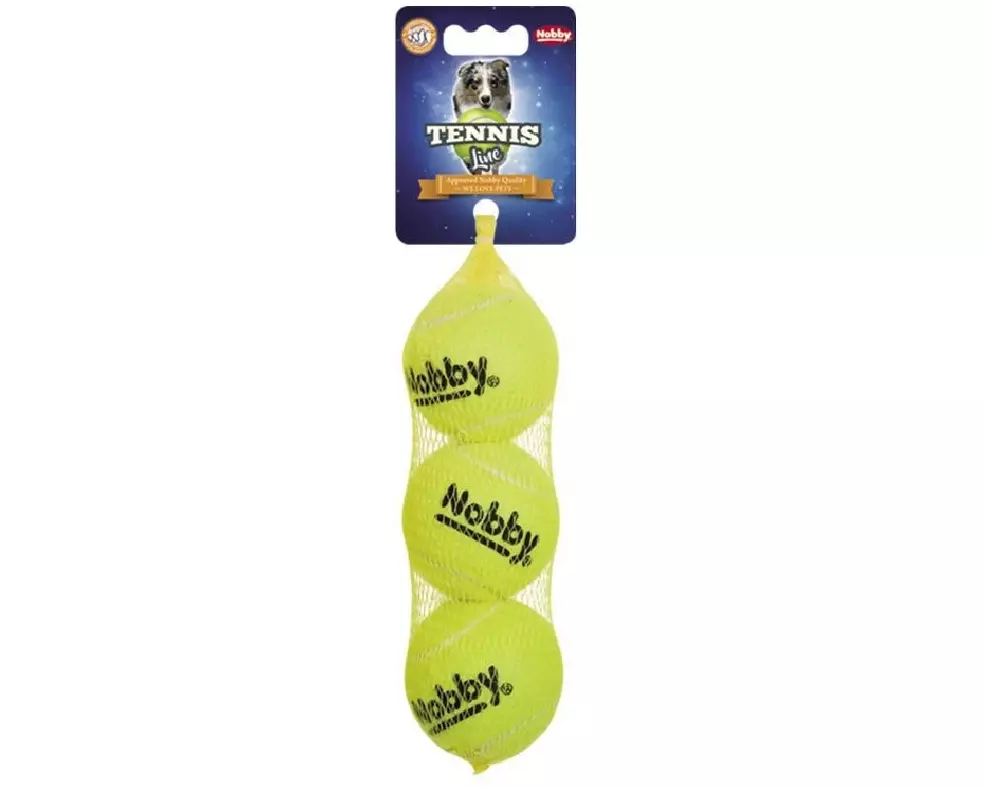 Nobby Hunde-Spielzeug Tennisball, Gelb