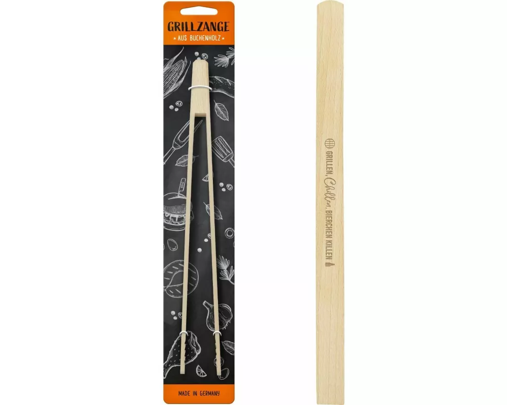 Grillzange 47818 "Grillen, Chillen, Bierchen killen"