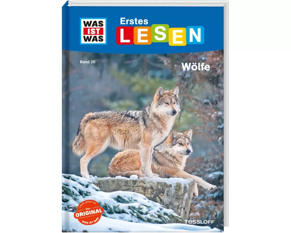 WAS IST WAS Erstes Lesen Band 20. Wölfe
